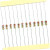 CR25 CF resistors (0.25W) - Pack 1000 PK 1000 CR25 Resistor 1R