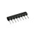 7 Commoned Resistors - 8 Pin Package Res network 7 commoned 4K7