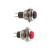 SCI R13-502M Low Profile Push Switch Low-profile push to make switch 1.5A/250V Red