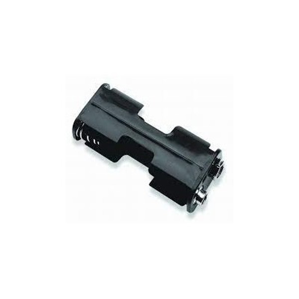 Comfortable AA Battery Holders with Snap Terminal 2 x AA holder snap terminals BH-322-1B