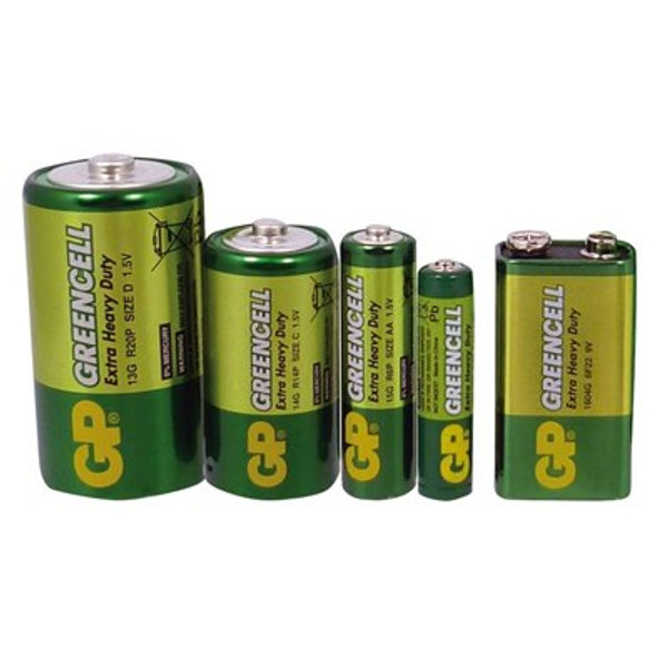 GP Zinc Chloride Batteries C size 1.5V zinc chloride GP14G