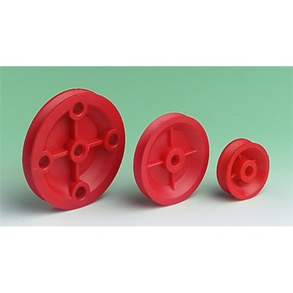 Miniature Pulleys - 4mm Bore 25mm pulley (4mm bore) Pk x 10