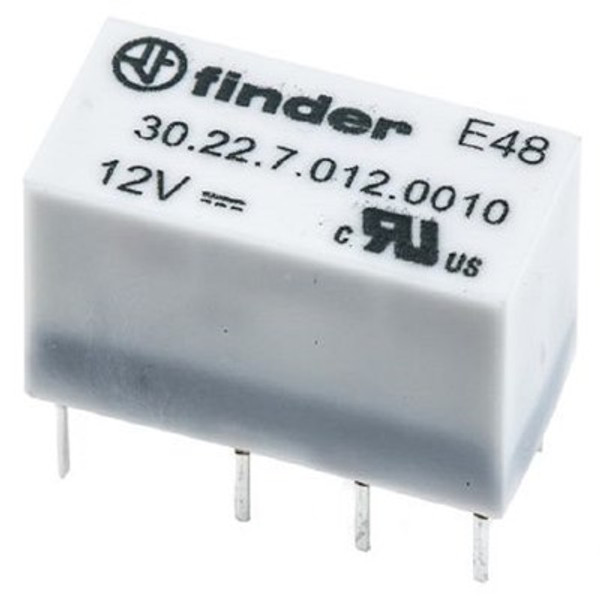 Finder 30.22 Relays DPDT 1.25A High Sensitivity Finder 30.22.7.005.0010 Relay 5VDC