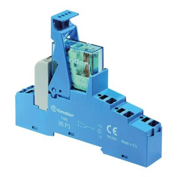 Finder 48 Series DIN Rail Modular Interface Finder 48.P3.8.012.0060SPA DIN Rail Interface module 12V