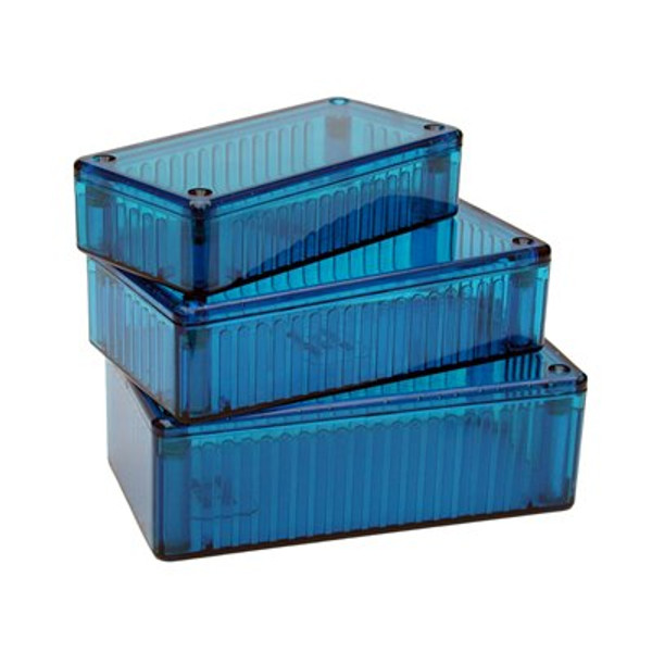 Hammond 1591 Series Translucent Boxes 1591CTBU 120x65x40 Blue
