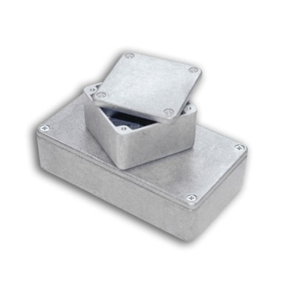 CamdenBoss 5000 Series Diecast Aluminium Boxes RTM5002/12-NAT diecast box