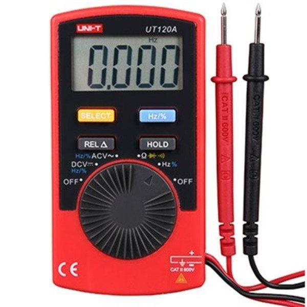 Uni-T UT120A Pocket Size Digital Multimeter UT120A Digital Multimeter Pocket size