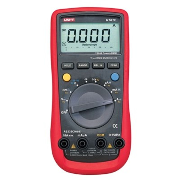 Uni-T UT61E Autoranging with PC interface Uni-T UT61E PC Interface Multimeter