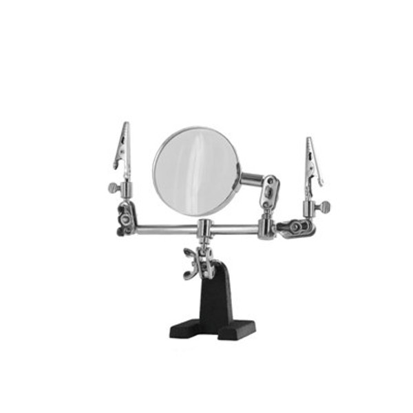 ModelCraft PCL2228 Helping Hand and Glass Magnifer Modelcraft Helping Hands & Glass Magnifier