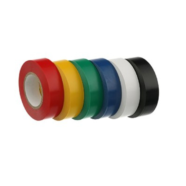 PVC Insulation Tape - 20M Reels Red 20m reel PVC ins. tape