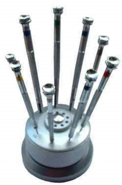 Jewellers Screwdriver Set Revolving Base