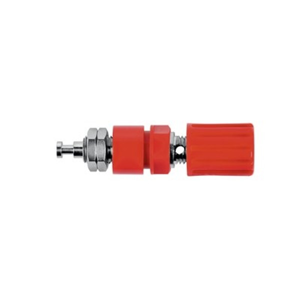 Schtzinger POL6718 - 4mm terminal post 36A 4mm terminal post. Ni contacts. 36A Red POL6718/Ni Red