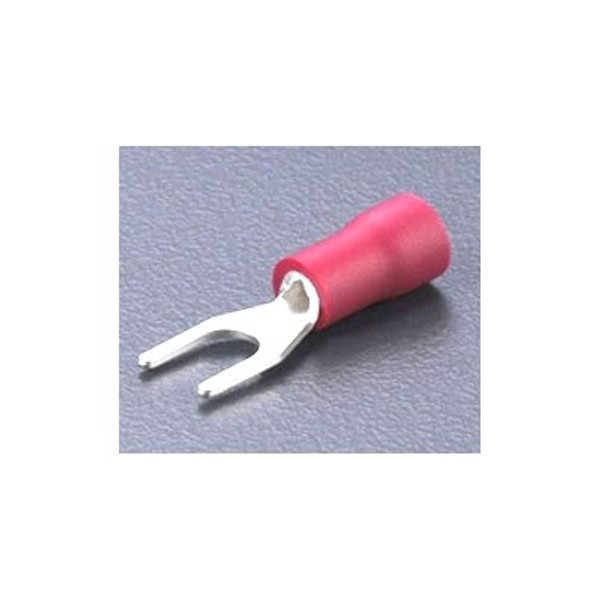 Fork Terminals Red 25A - Blue 30A - Yellow 48A Blue 30A Fork Terminal 3.2mm