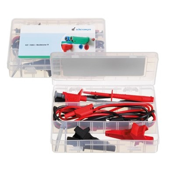 Schtzinger Test Lead KIT 7093/Mulitmeter ll KIT7093/TEST Multimeter llTest Lead Kit 4mm