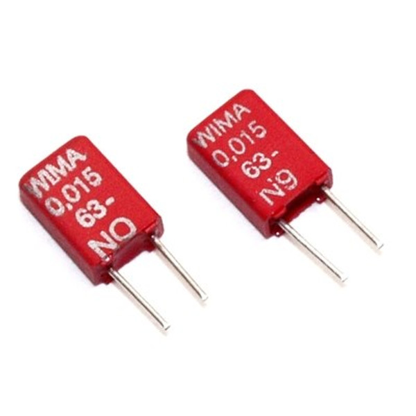 Polyester Capacitors - Subminiature MKS02 63V 22nF