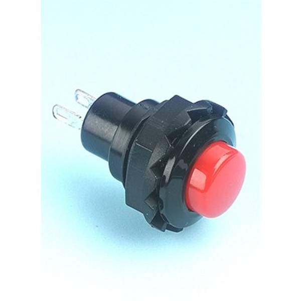 Miniature push switches - SCI Push to make Red button non-latching