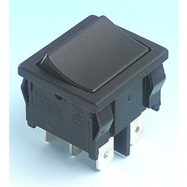 Everel DPDT Miniature Rocker Switch A41L311000 DPDT Miniature Rocker switch A41L311000