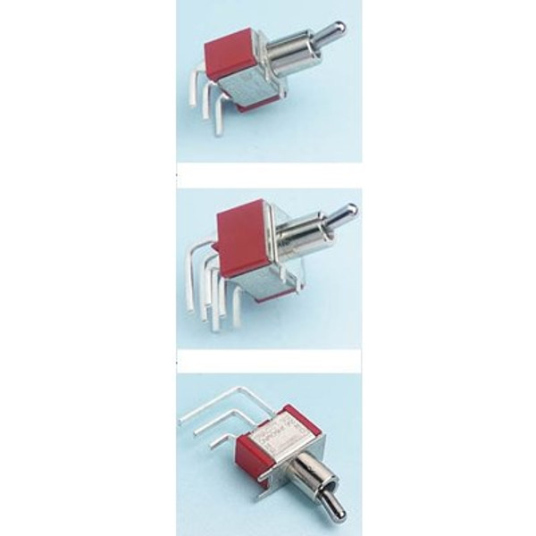 Salecom T80-T Series Miniature PCB Toggle Switch Min. toggle SPDT on-on (L/R)