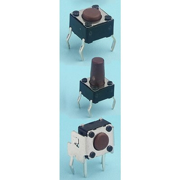 Diptronics DTS-6 Series TACT Switches 6x6mm PCB Tact switch 6 x 6 R/A (5.85mm) DTSA-63NV