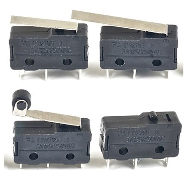 V4 Miniature Microswitches V4 PCB Type Roller lever