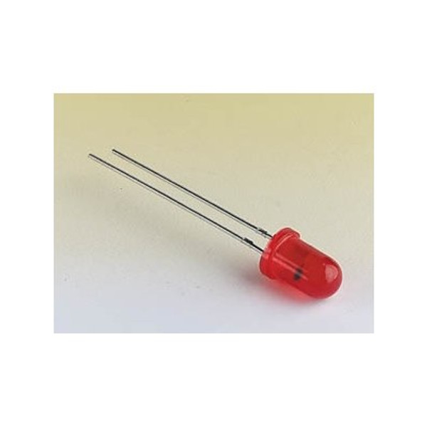 Kingbright L-56 series 5mm Flashing LEDs 5mm super red L-56BSRC-B - flashing (clear)