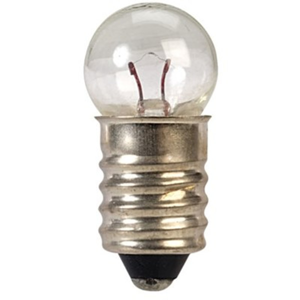 MES Bulbs 11 mm Round E10 Screw MES Bulb E10 11mm 6V 150mA