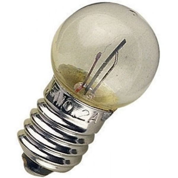 MES Flashing Bulbs - 15 mm Round Flashing MES Bulb 6V