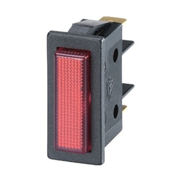 Everel B5 Series 14 x 31.5mm Panel Neon Indicators Red panel neon 14 x 31.5mm 250V B51121G00000