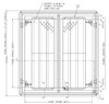 60 x 60 Steel H20 Loading Double Leaf Drainage Floor Door Best Access Doors Canada