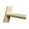 25" x 54" up to 10'8" Insulated Wooden Attic Ladder Best Access Doors Canada