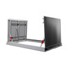 36" x 36" Watertight Floor Hatch Cast In Place 300lb/sqft Best Access Doors Canada