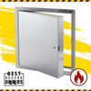 16" x 16" Fire-Rated Insulated Access Panel - Stainless Steel Best Access Doors Canada