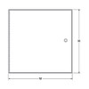 8" x 8" Recessed Access Panel Best Access Doors Canada