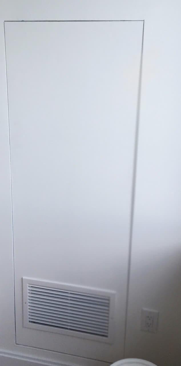 Drywall Inlay Hidden Air Handler Access Door Reliable