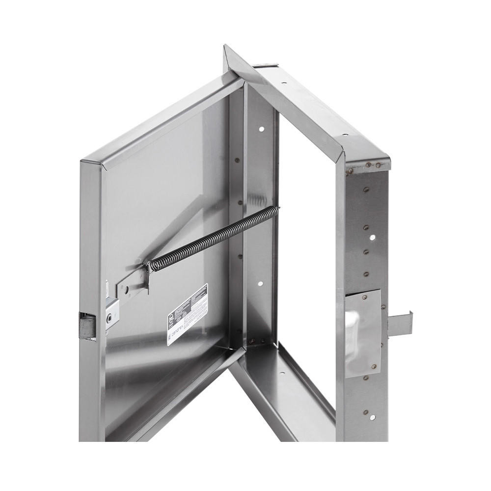 18" x 18" FireRated Uninsulated Door Stainless Steel