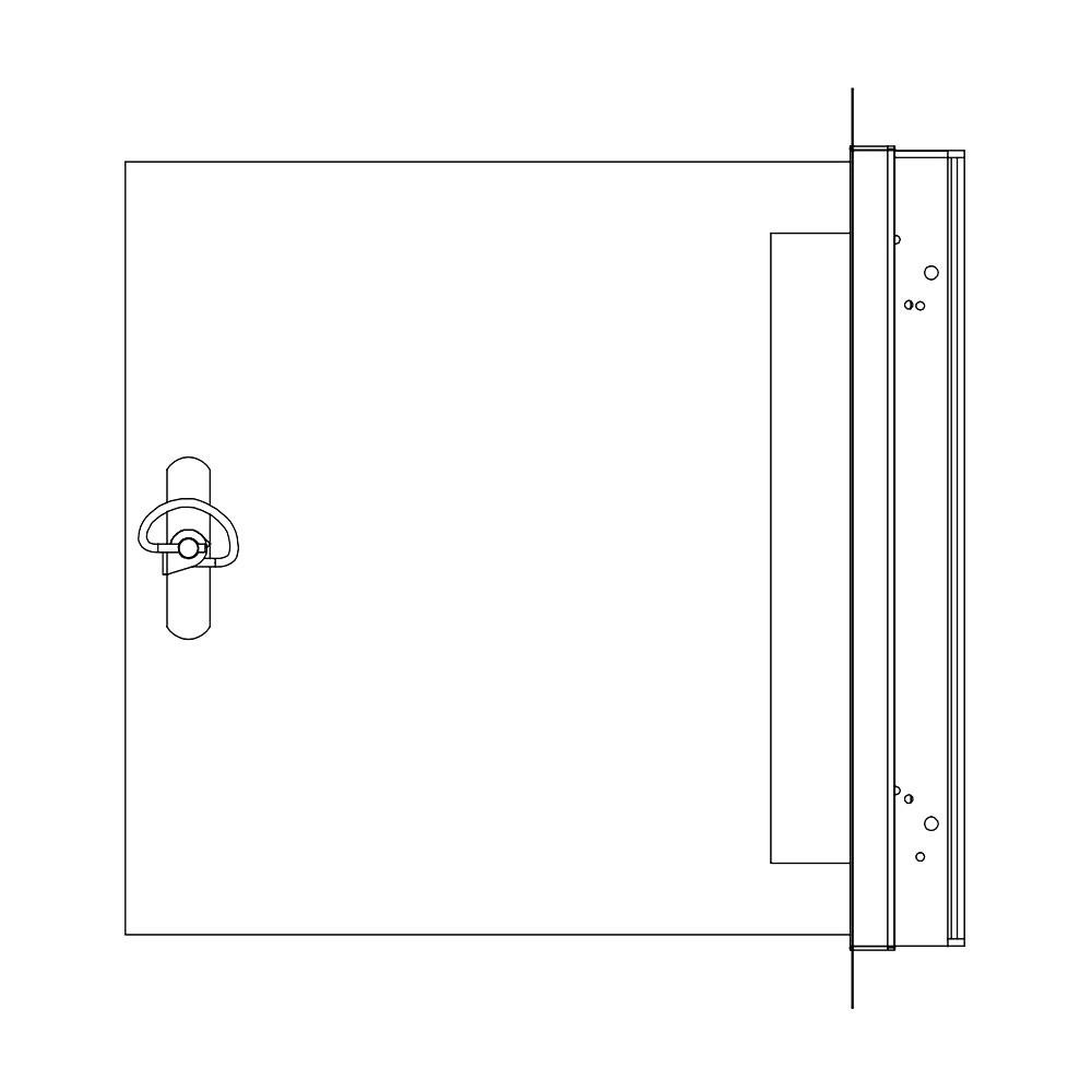 Medium Security Access Door, Drywall Bead Flange 30"x30"