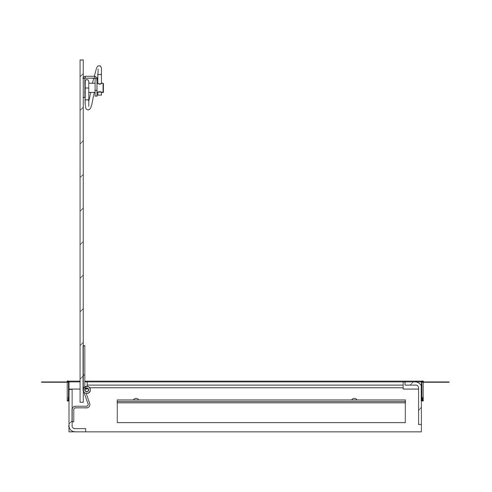 Medium Security Access Door Drywall Bead Flange 36"x36"