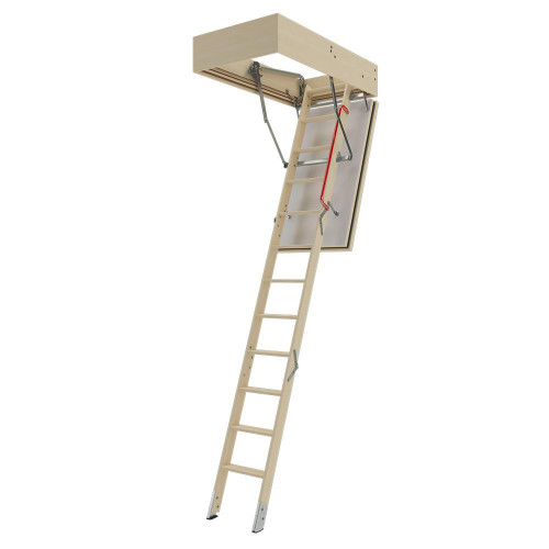 25" x 47" up to 8'11" Fire-Rated Wooden Attic Ladder Best Access Doors Canada