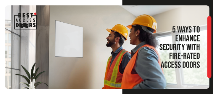 5 Ways to Enhance Security with Fire-Rated Access Doors