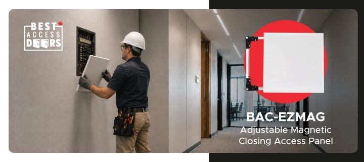 How Magnetic Access Panels Save Canadian Contractors Time & Streamline Maintenance