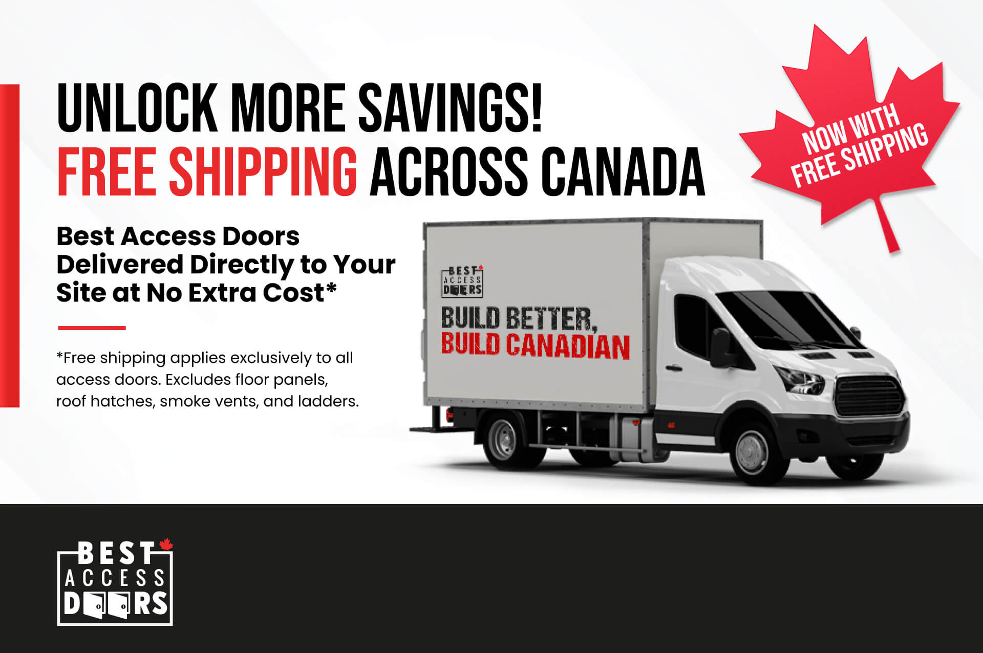 Unlock More Savings with Free Shipping Across Canada