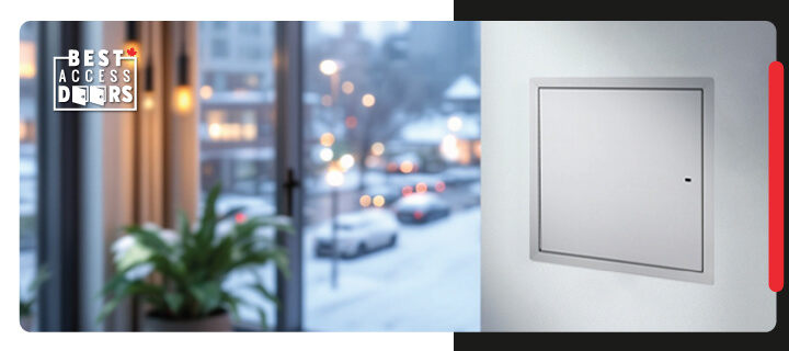 How Do You Choose Cold-Weather Access Panels That Pass Canadian Codes and Keep Heat In?