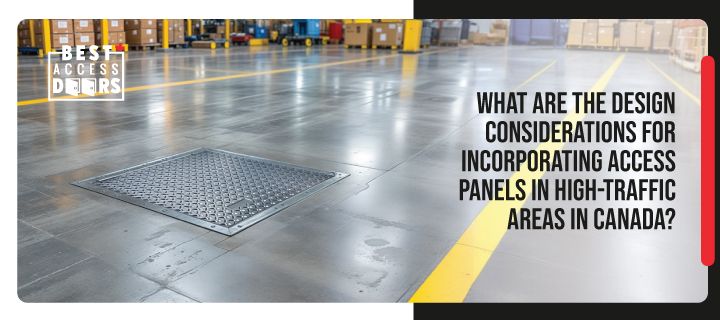What Are the Design Considerations for Incorporating Access Panels in High-Traffic Areas in Canada?