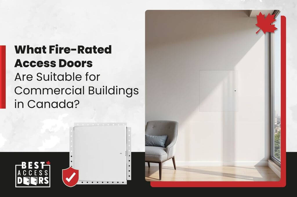 What Fire-Rated Access Doors Are Suitable for Commercial Buildings in Canada?