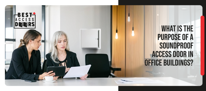What Is the Purpose of a Soundproof Access Door in Office Buildings?