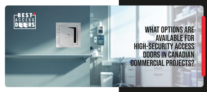What Options Are Available for High-Security Access Doors in Canadian Commercial Projects?