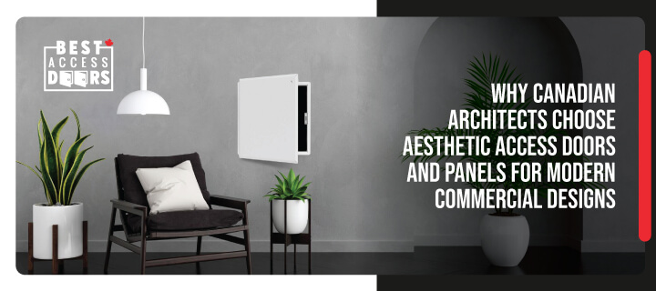 Why Canadian Architects Choose Aesthetic Access Doors and Panels for Modern Commercial Designs