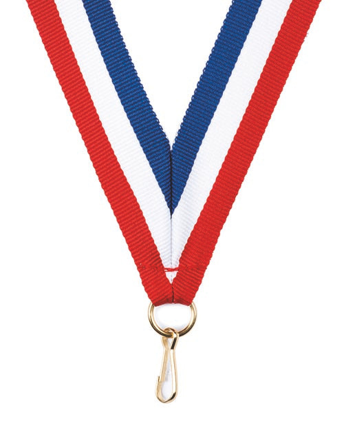 Triple Color Ribbon Medal Neck Ribbon - Triple Colour - Kopycut Trophies & Performance Plaques