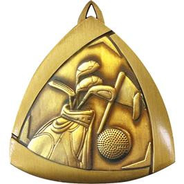 Triangle Series Golf Medal Gold