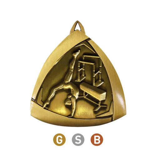 Triangle Series Gymnastics Female Medal